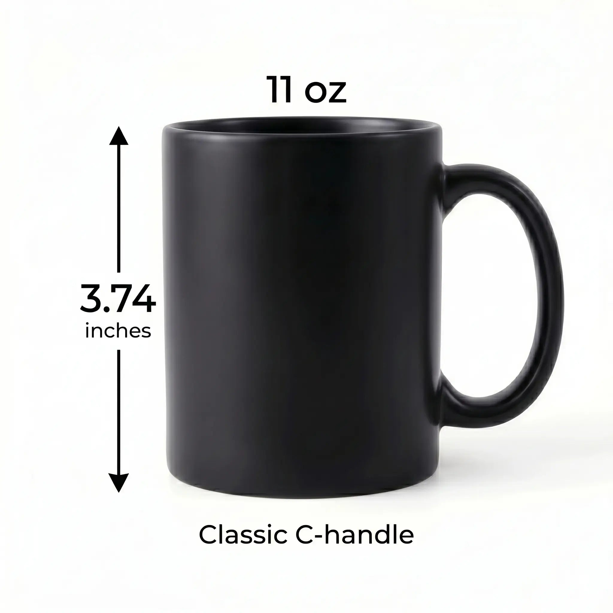 11oz Thermosensitive Ceramic Color Changing Mug, "Feliz Dia Papa" Printed Beverage Cup with Secret Heat Reveal Magic, Father's Day Dad Gifts from Son for Papá, Kitchenware Drinkware
